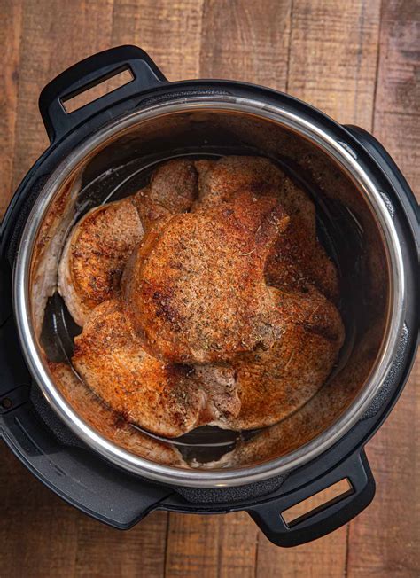 Instant Pot Pork Chops Recipe (w/ easy Gravy!) - Dinner, then Dessert