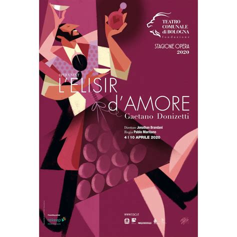 L’Elisir D’Amore – Poster Locandina Stagione Opera 2020 ON SALE - TCBO SHOP