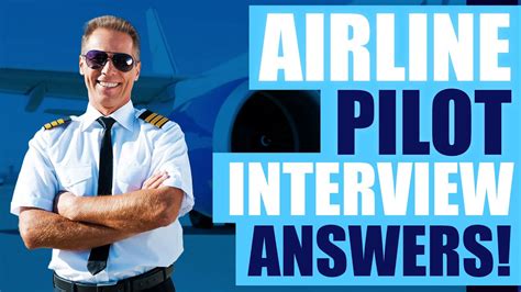 AIRLINE PILOT INTERVIEW QUESTIONS & ANSWERS (How to Pass an Airline ...