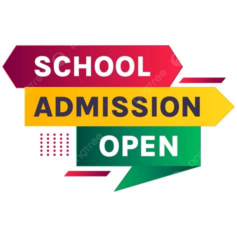 School Admission Open Tag PNG, Vector, PSD, and Clipart With Transparent Background for Free ...