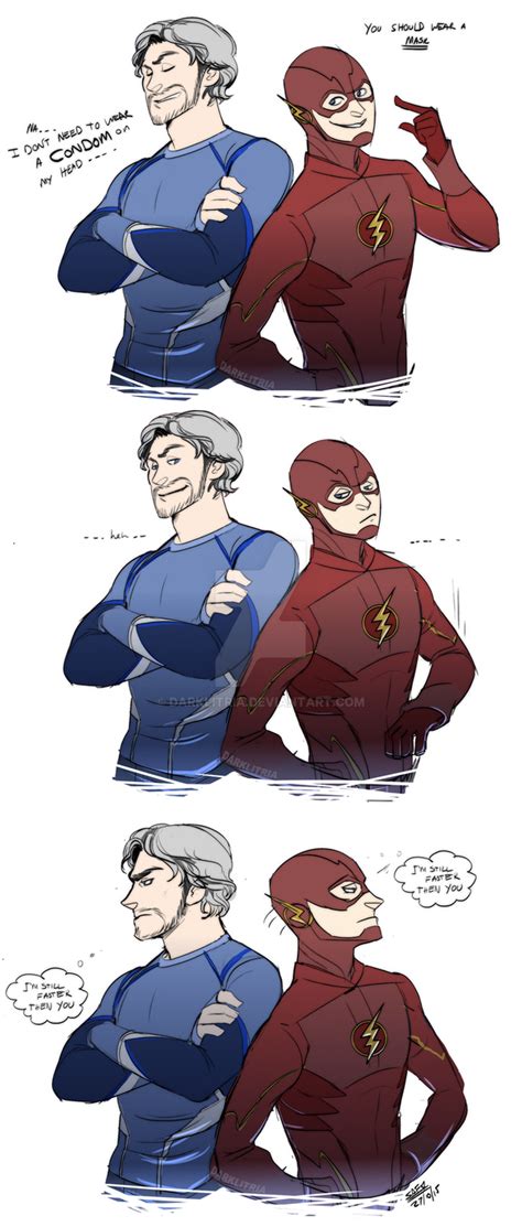 Quicksilver+Flash by DarkLitria on DeviantArt