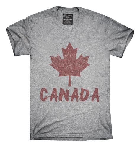 Retro Vintage Canada Maple Leaf T-Shirt | T shirt, Shirts, Funny tshirts