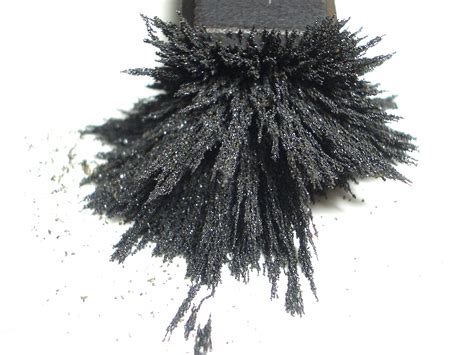 File:Powder steel on magnet.jpg - Wikimedia Commons