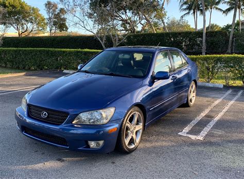 FL: 2002 Lexus IS300 Manual Transmission Intensa Blue Pearl - ClubLexus - Lexus Forum Discussion