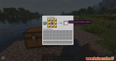 Enchanted Golden Apple Crafting Mod (1.20.4, 1.18.2) - 9Minecraft.Net