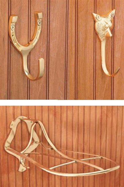 Beautiful Brass Bridle Hooks & Hardware for the Stable - STABLE STYLE | Equestrian, Horse ...