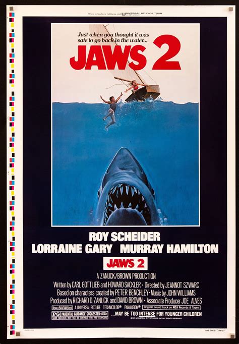 Jaws 2 Vintage Movie Poster