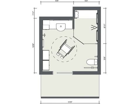 Wheelchair Accessible Bathroom Floor Plans – Flooring Tips