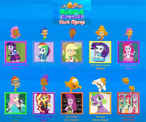 Equestria Guppies Cast by user15432 on DeviantArt