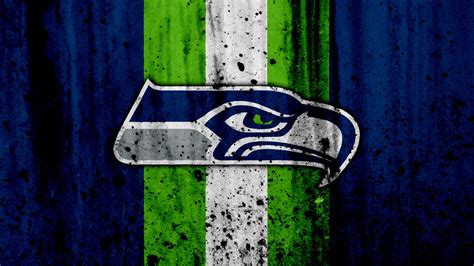 Seattle Seahawks Logo In Green White Background 4K HD Seattle Seahawks ...