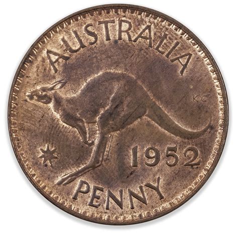 1952 Australian Penny Uncirculated