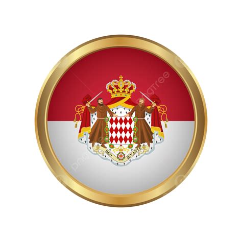 Monaco Flag Icon, Monaco, Flag, Monaco Flag Shinning PNG and Vector with Transparent Background ...