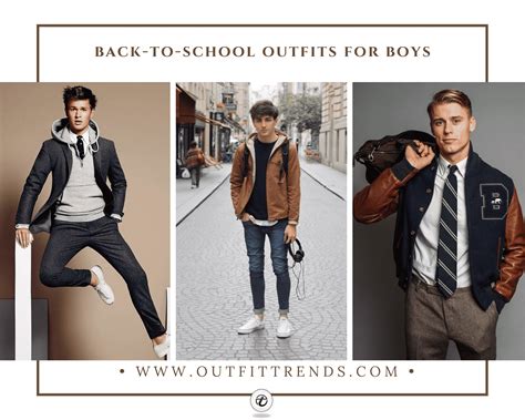 25 Best Back to School Outfits for Teenage Boys to Wear | Boys school ...