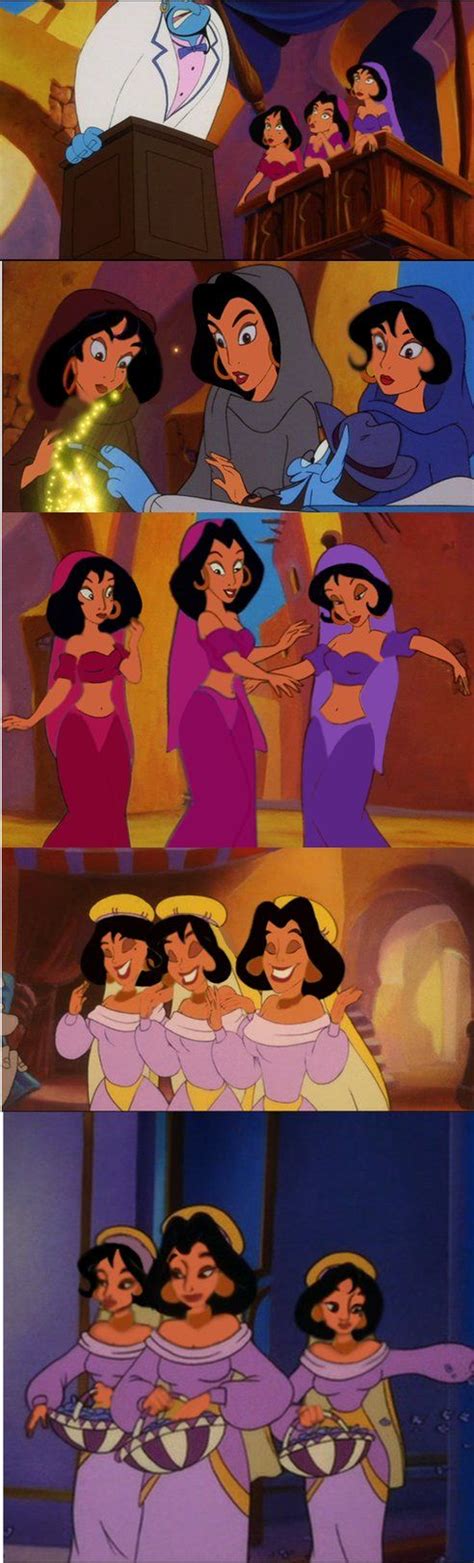 Harem Girls-Aladdin and the King of Thieves | Harem girl, Aladdin movie, Disney princess art