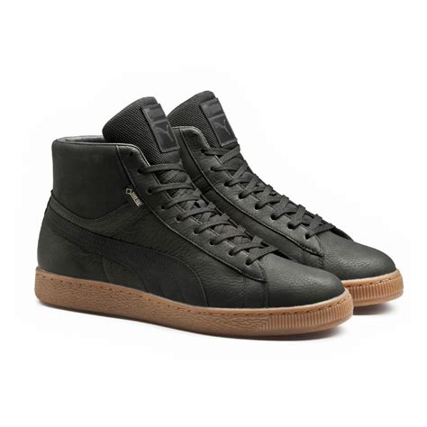 Lyst - PUMA Basket Mid Gtx® in Black for Men