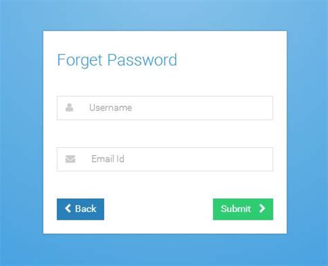 4 Bootstrap Forgot Password Templates - DesignersLib.com