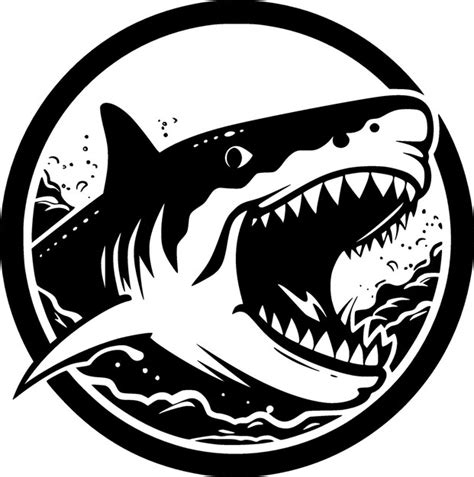 Premium Vector | Shark high quality vector logo vector illustration ideal for tshirt graphic