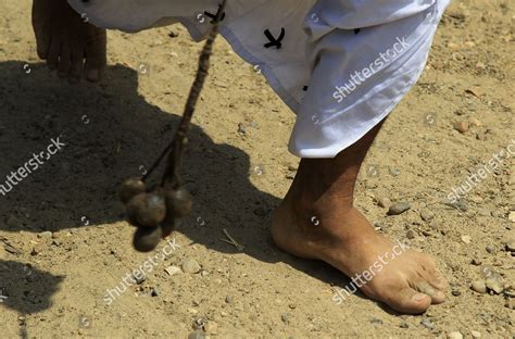 Flagellant Whips His Back Ritual That Editorial Stock Photo - Stock ...