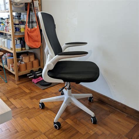 HBADA Office Chair (White), Furniture & Home Living, Furniture, Chairs on Carousell