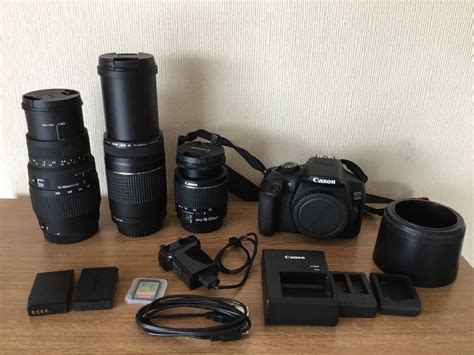 Canon EOS 1300D Camera + extra lenses. Now reduced from £450 to £400 | in Teignmouth, Devon ...