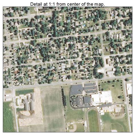 Aerial Photography Map of Hoopeston, IL Illinois