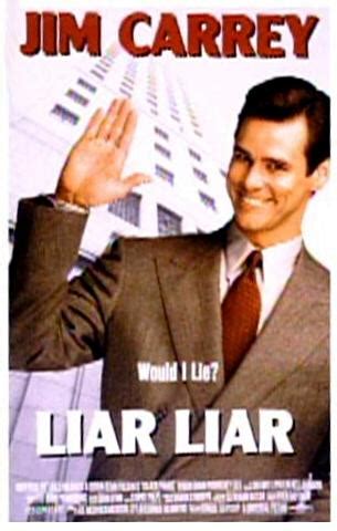 Liar Liar (1997) - Poster US - 305*480px