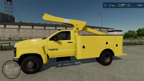 Chevy bucket truck update v1.0 FS22 - Farming Simulator 22 Mod | FS22 mod