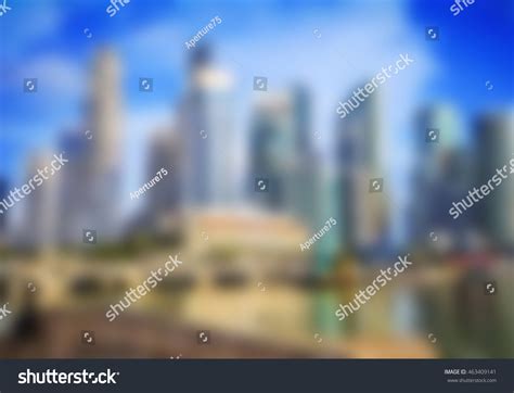 Blurred City Buildings Background Wallpaper Stock Photo 463409141 ...