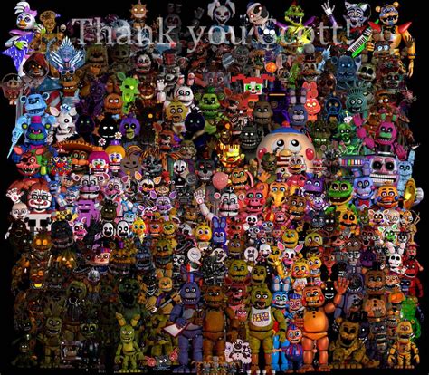 (Blender/C4D/FNaF) Thank You Scott! by JuanitoAlcachofaz on DeviantArt ...