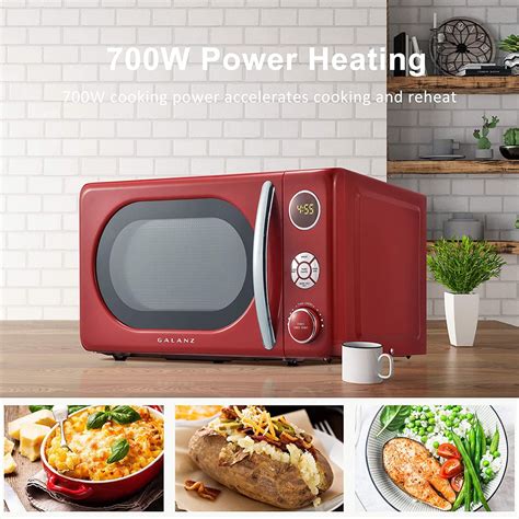 Galanz Retro Red Microwave Oven Review - Red Microwaves