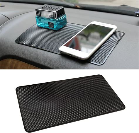 Car Dashboard Anti-Slip Rubber Pad, 10.6"x 5.9" Universal Non-Slip Car ...