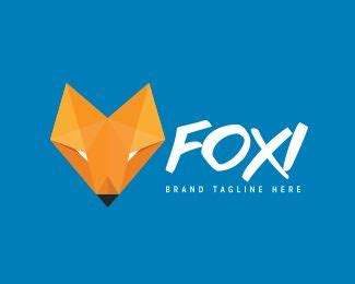 FOXI Logo Design - Unique and Versatile Fox Logo for Your Business