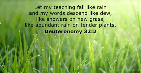 Deuteronomy 32:2 - Bible verse - DailyVerses.net