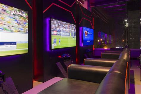 Goood place | Game cafe, Video game room design, Video game rooms