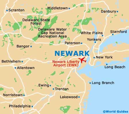 Map of Newark Liberty Airport (EWR): Orientation and Maps for EWK Newark Airport