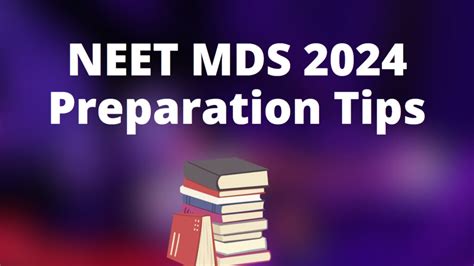 NEET MDS 2024 Preparation Tips | Prepare for Dental PG