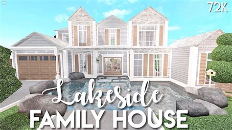 Lakeside family house - Bloxburg speedbuild - ViDoe