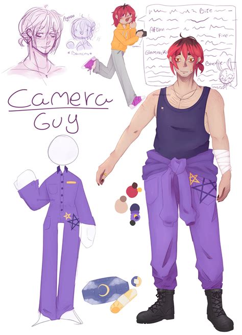 (Fnaf oc) Camera man by ItsMeNore on DeviantArt