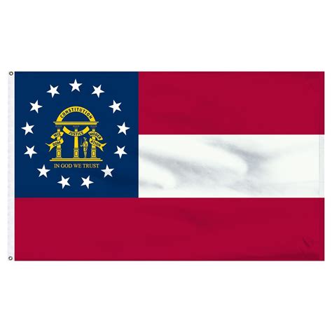 GA Flag - Georgia State Flag - Ultimate Flags