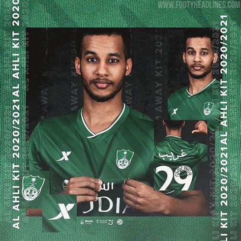 No More Puma / Lion - Xtep Al Ahli Saudi 20-21 Home & Away Kits ...