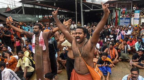 Protests erupt over rumours of Tamil Nadu woman climbing Sabarimala hill