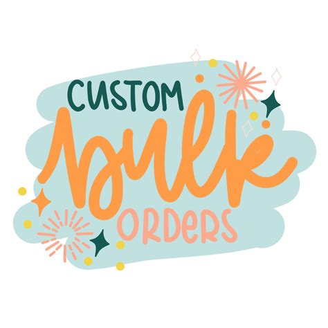 Custom Bulk Order Stickers Custom Stickers Business - Etsy