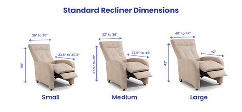 Recliner Dimensions (Sizes Guide) - Designing Idea