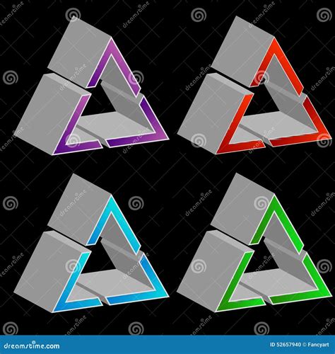 Set of Geometric Shape Logo Design Stock Illustration - Illustration of logotype, light: 52657940