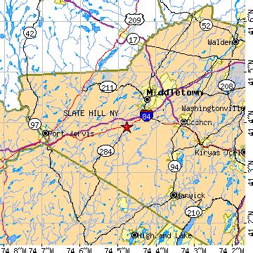 Slate Hill, New York (NY) ~ population data, races, housing & economy