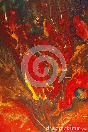 Hell Fire Painting Royalty Free Stock Images - Image: 3877419