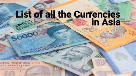 Top 10 Strongest currencies in Asia 2023 - UGWIRE