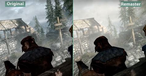 Skyrim Special Edition - porównanie grafiki remastera i oryginału