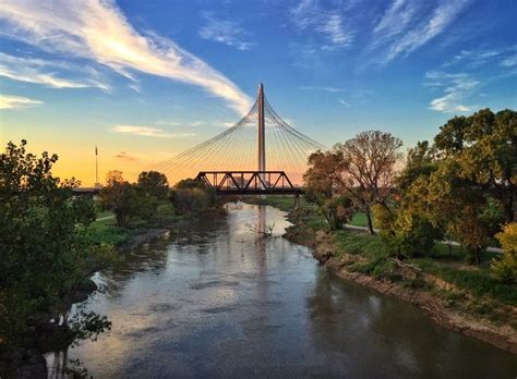 Crossing the Trinity River, Dallas, Texas | Dallas county, Trinity river, Hometown