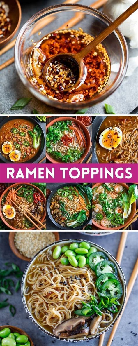 Ramen toppings – Artofit